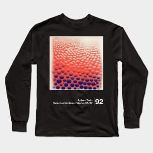 Selected Ambient Works / Minimal Style Graphic Artwork Long Sleeve T-Shirt